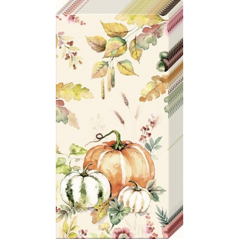 Носни кърпички 10бр Pumpkin Love екрю